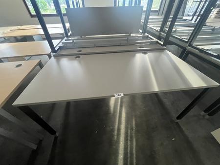 HALI Schreibtisch 170 x 80 cm, grau-anthrazit