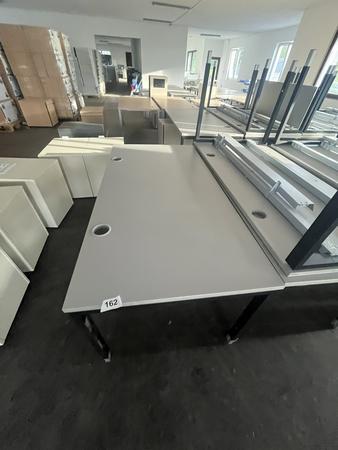 HALI Schreibtisch 160 x 80 cm, grau-anthrazit