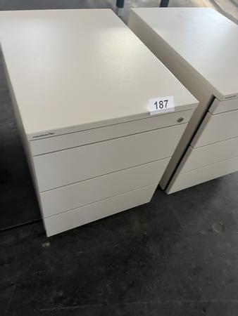 Neud�rfler Rollcontainer mit 4 Laden, ca. 43 x 60 x 56 cm