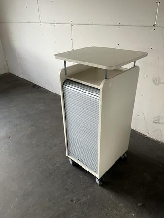 BENE High-Caddy, ca. 50 x 55 x 112 cm mit Rollo und einer B�roauszugslade - zwei Fachebenen