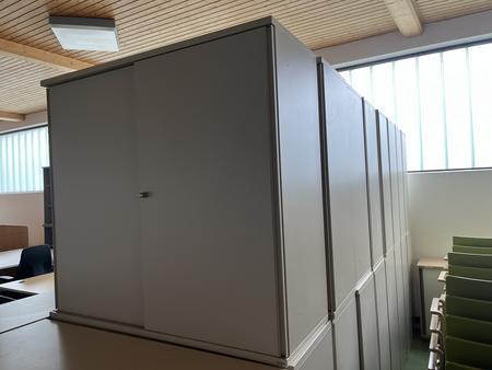BENE Aktenschrank, ca. 120 x 110 cm mit Schiebet�re, 3 OH