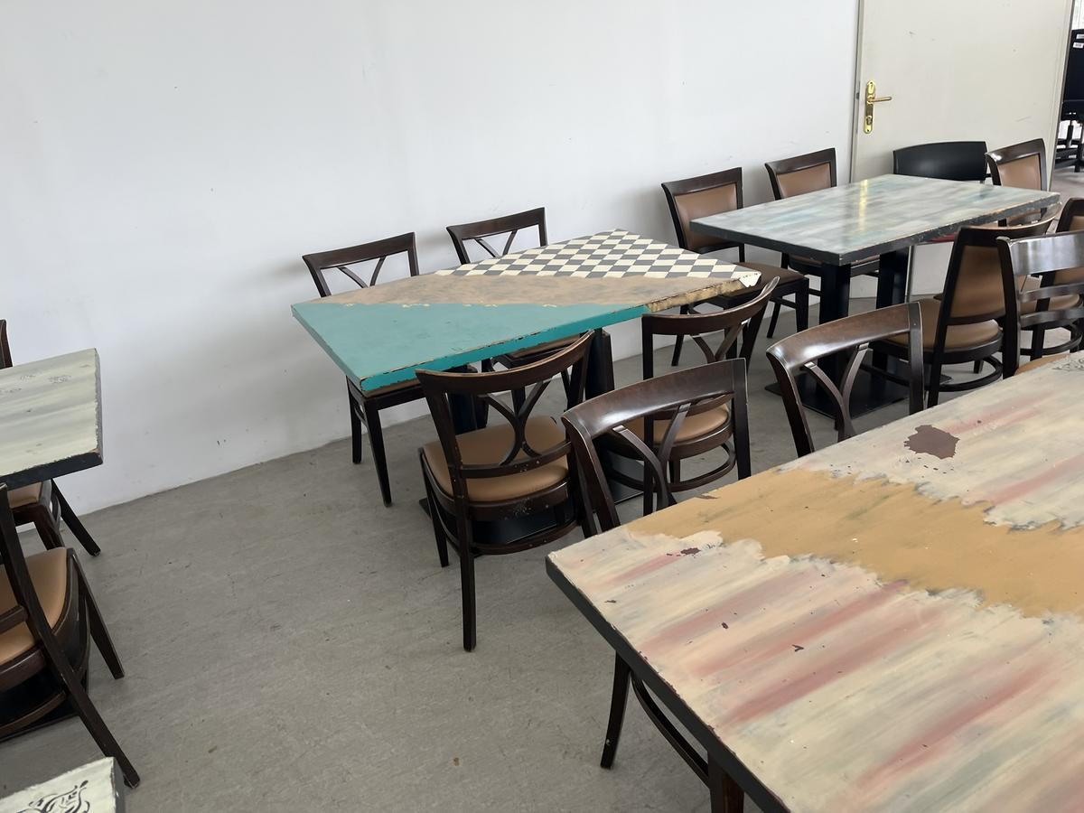 ca. 5 Stk. Gastrotische 130 x 70 cm