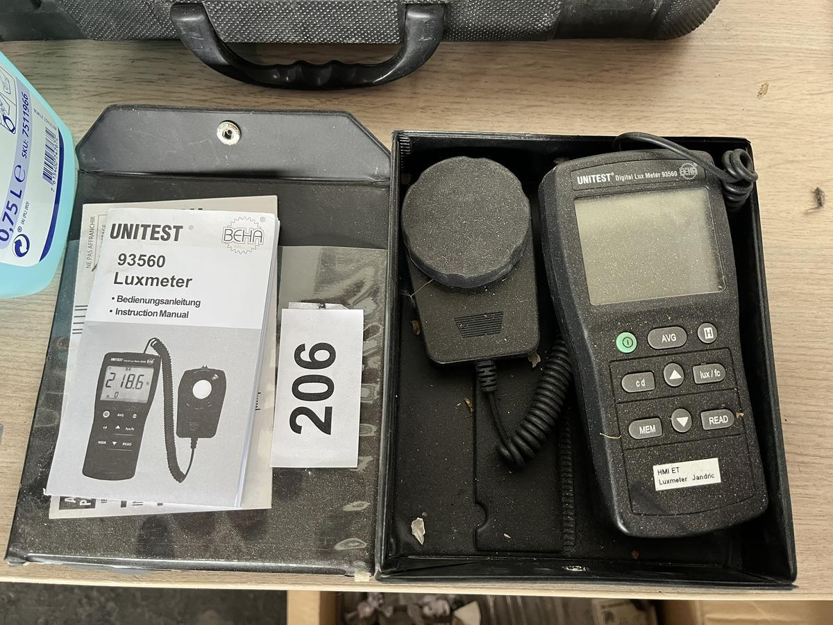 Luxmeter Unitest Typ 93560
