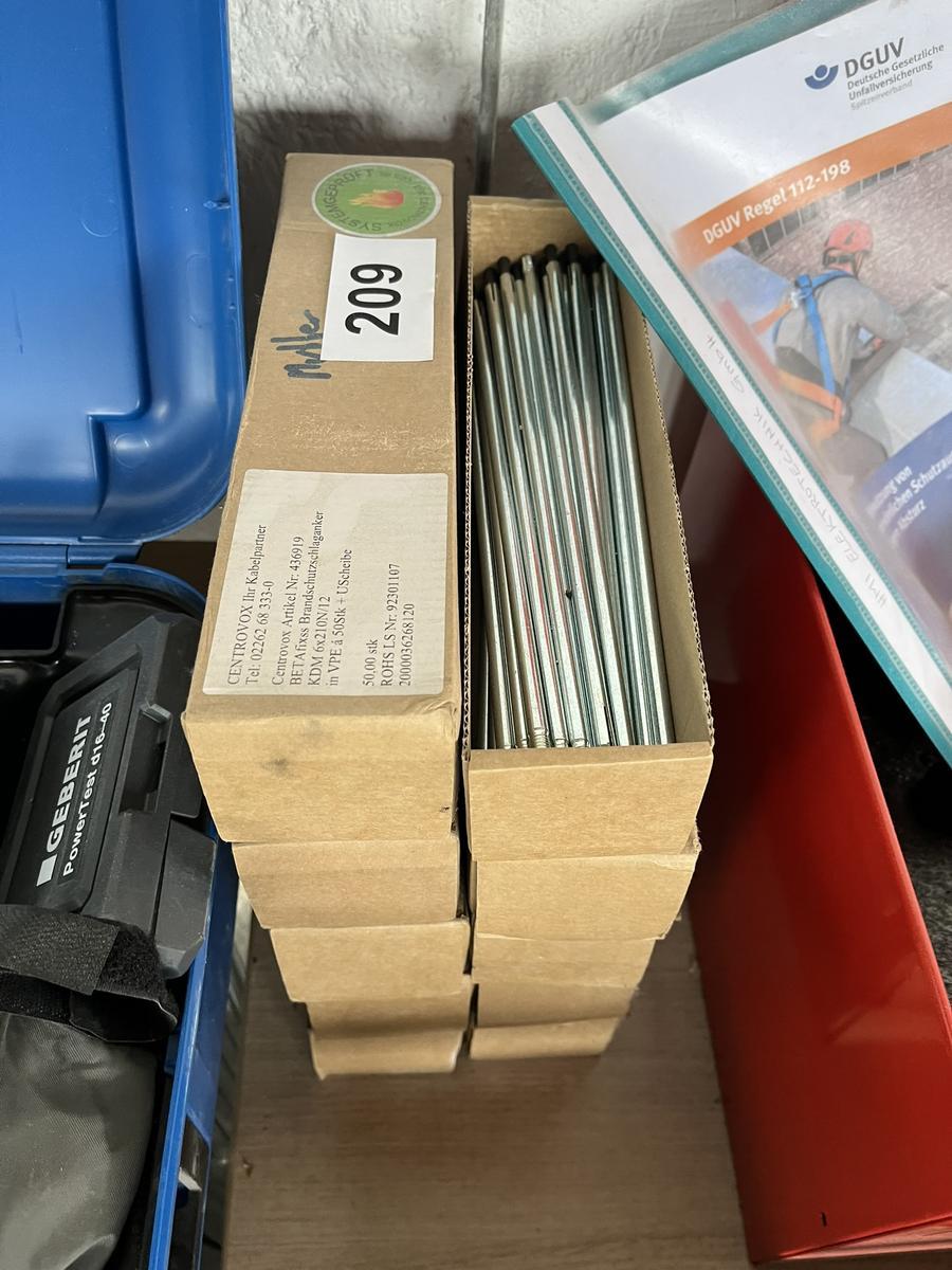 400 Stk. Brandschutz-Schlaganker KDM 6 x 210 N