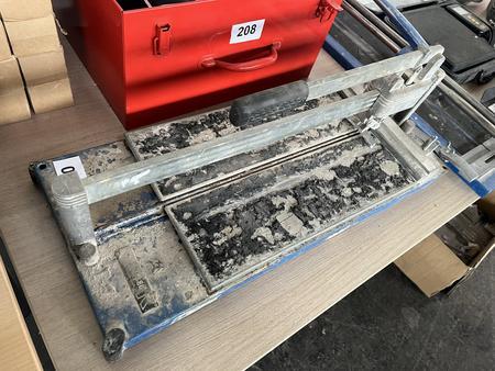 Fliesenscheidmaschine mechanisch ca. Fliesenl�nge max 50 cm