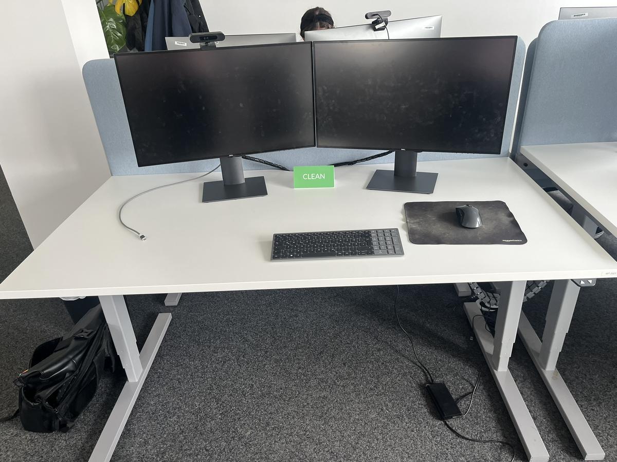 Schreibtisch elektrisch h&ouml;henverstellbar 160x80 cm Narbutas?d=2026-05-13 13:36:25