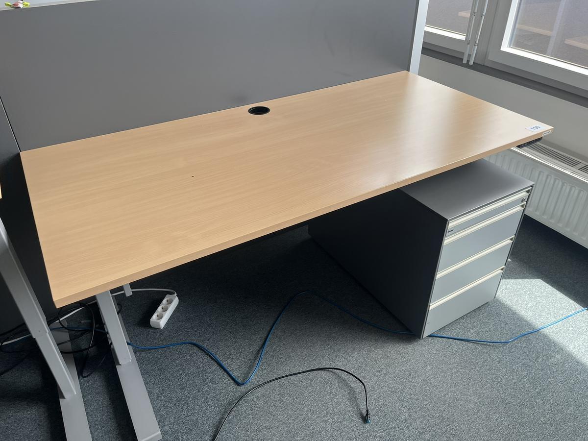 Elektrischer Schreibtisch BENE ca. 170x80 cm