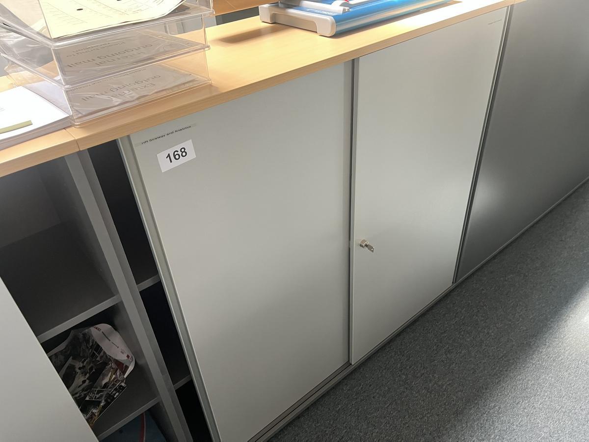 Aktenschrankmodul BENE 120x110 cm mit 3 Ordnerh&ouml;hen