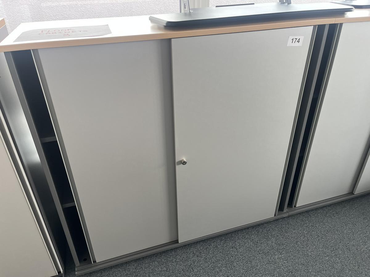 Aktenschrankmodul BENE 120x110 cm mit 3 Ordnerh&ouml;hen