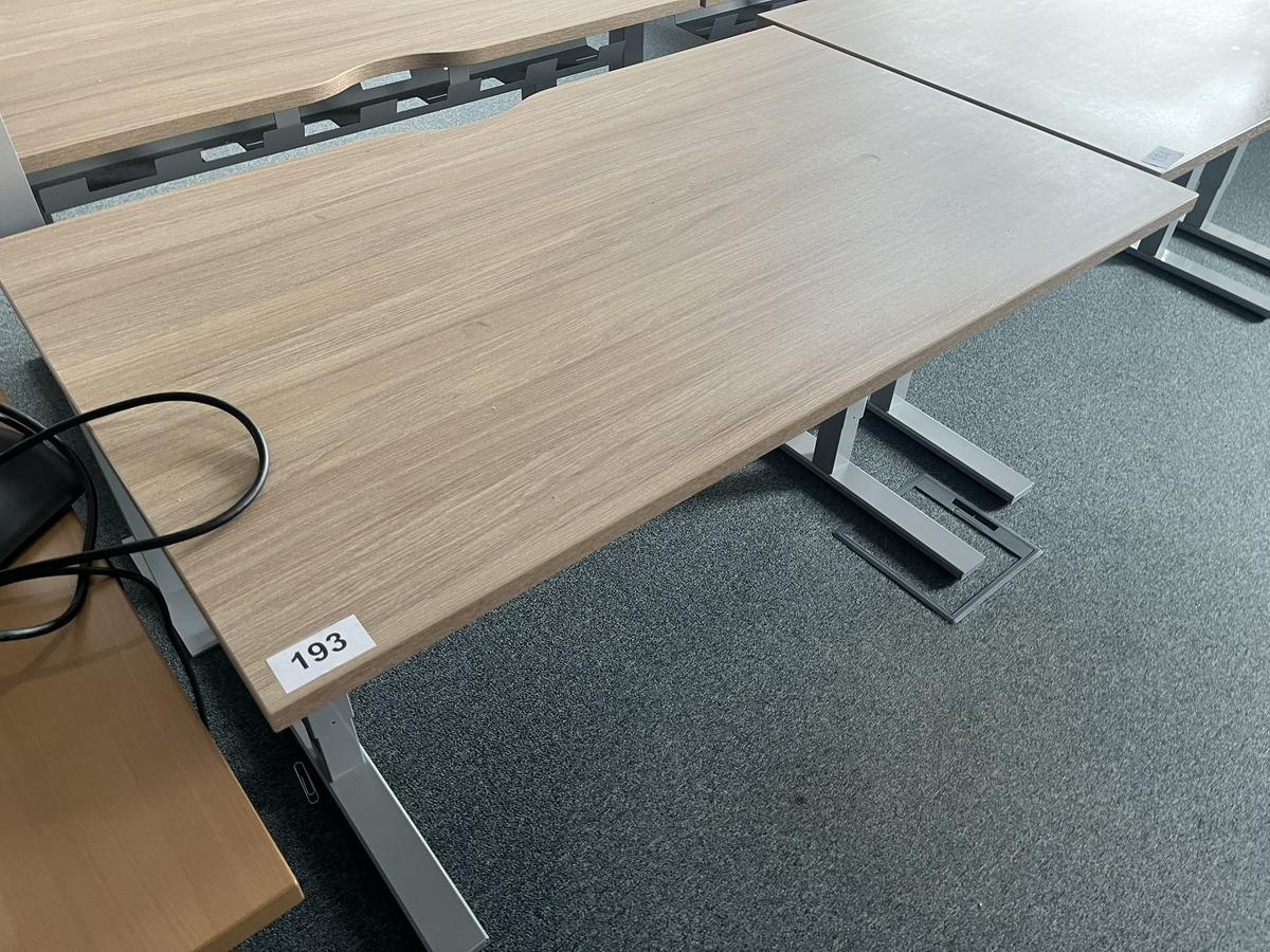 Schreibtischmodul Type B 130x80 cm