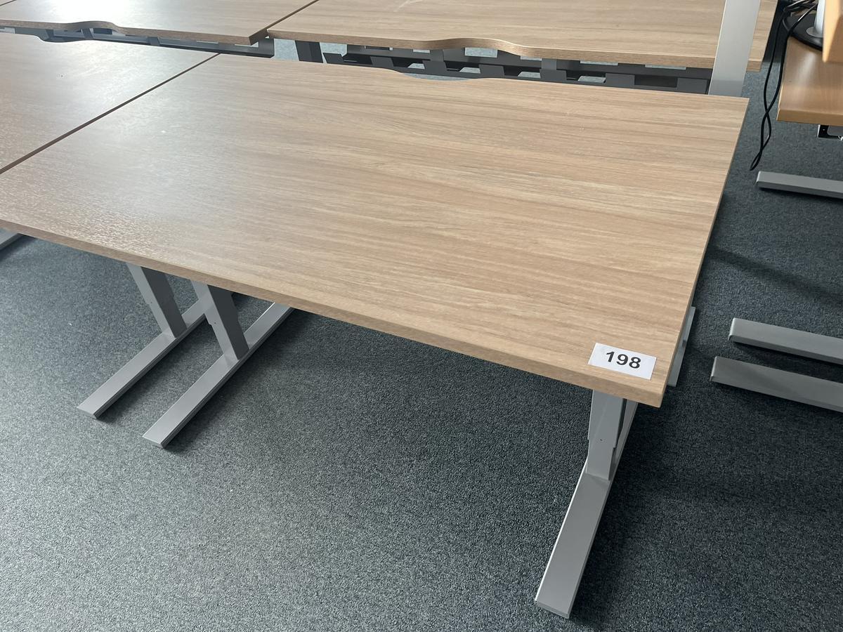 Schreibtischmodul Type B 130x80 cm