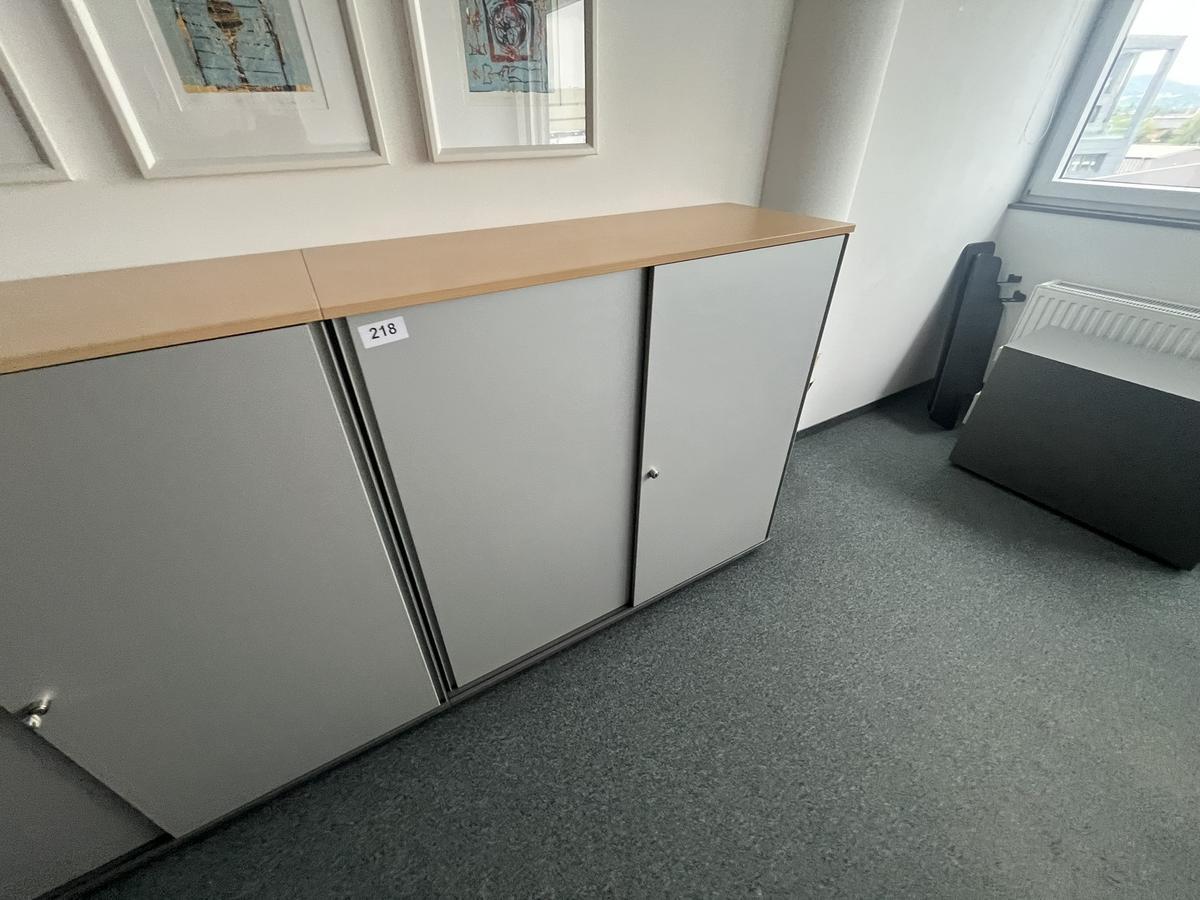 Aktenschrankmodul BENE 120x110 cm mit 3 Ordnerh&ouml;hen