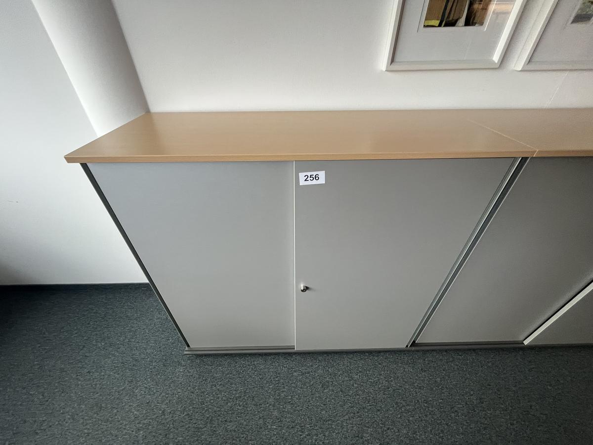 Aktenschrankmodul BENE 120x110 cm mit 3 Ordnerh&ouml;hen