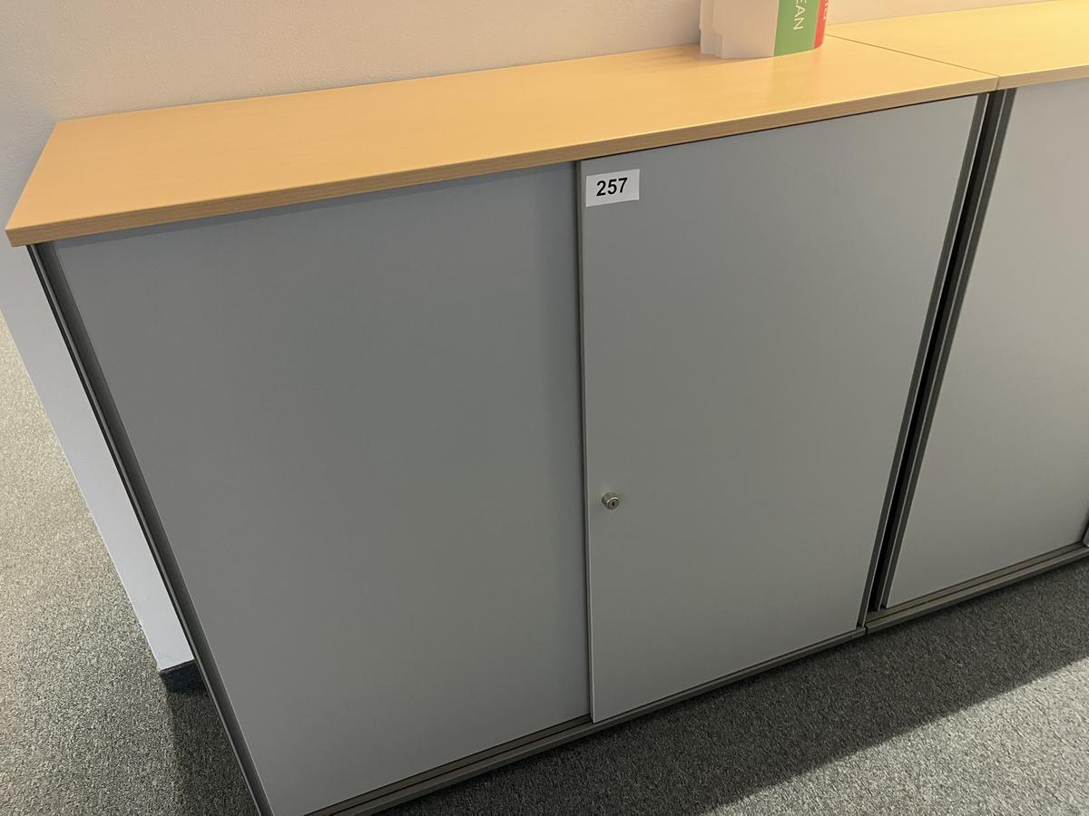 Aktenschrankmodul BENE 120x110 cm mit 3 Ordnerh&ouml;hen