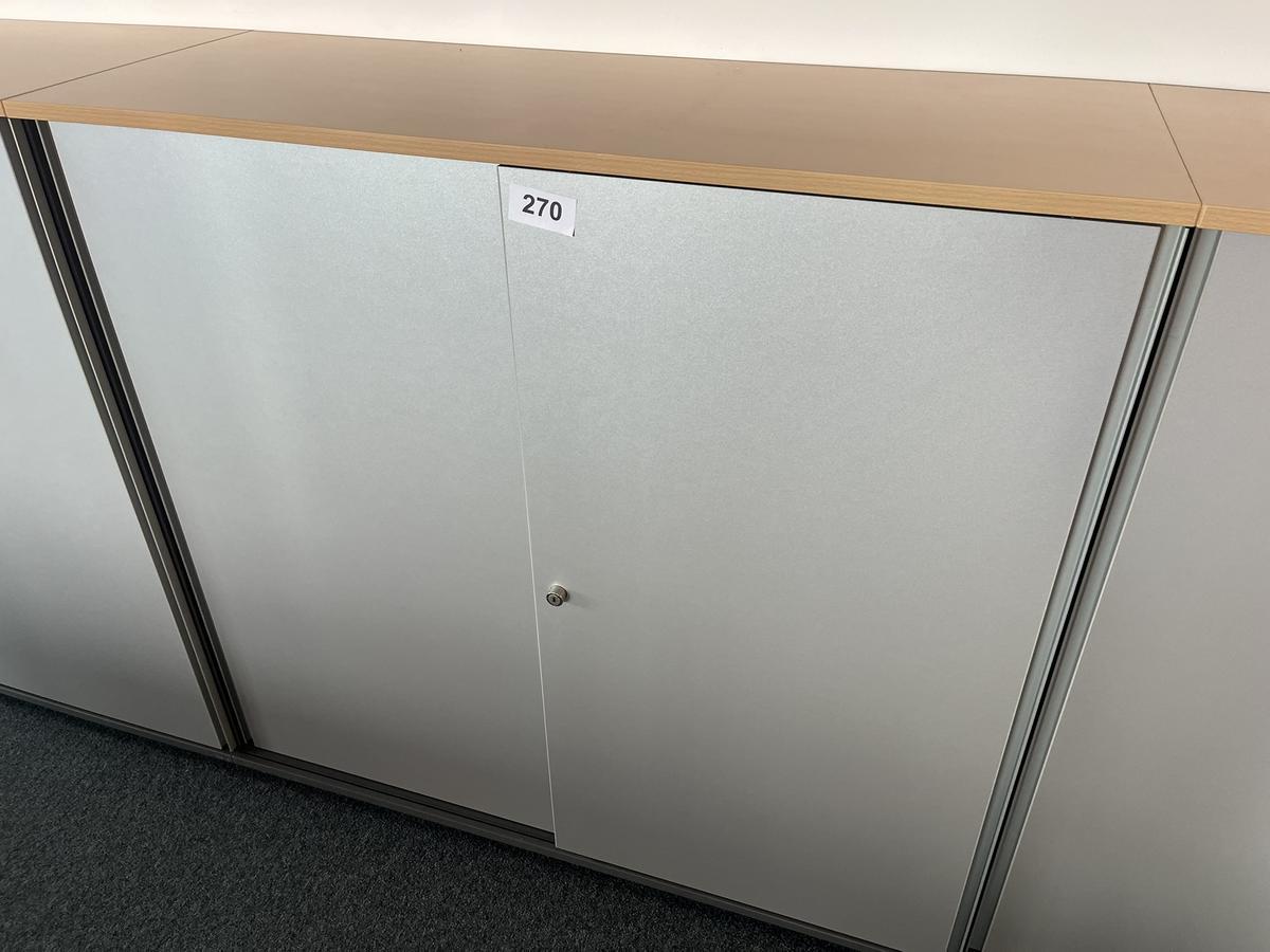Aktenschrankmodul BENE 120x110 cm mit 3 Ordnerh&ouml;hen