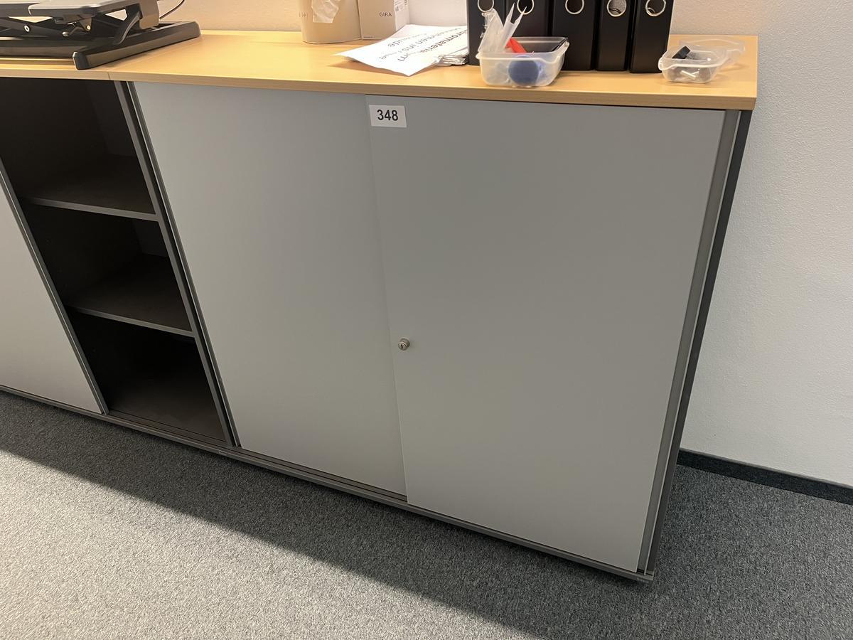 Aktenschrankmodul BENE 120x110 cm mit 3 Ordnerh&ouml;hen