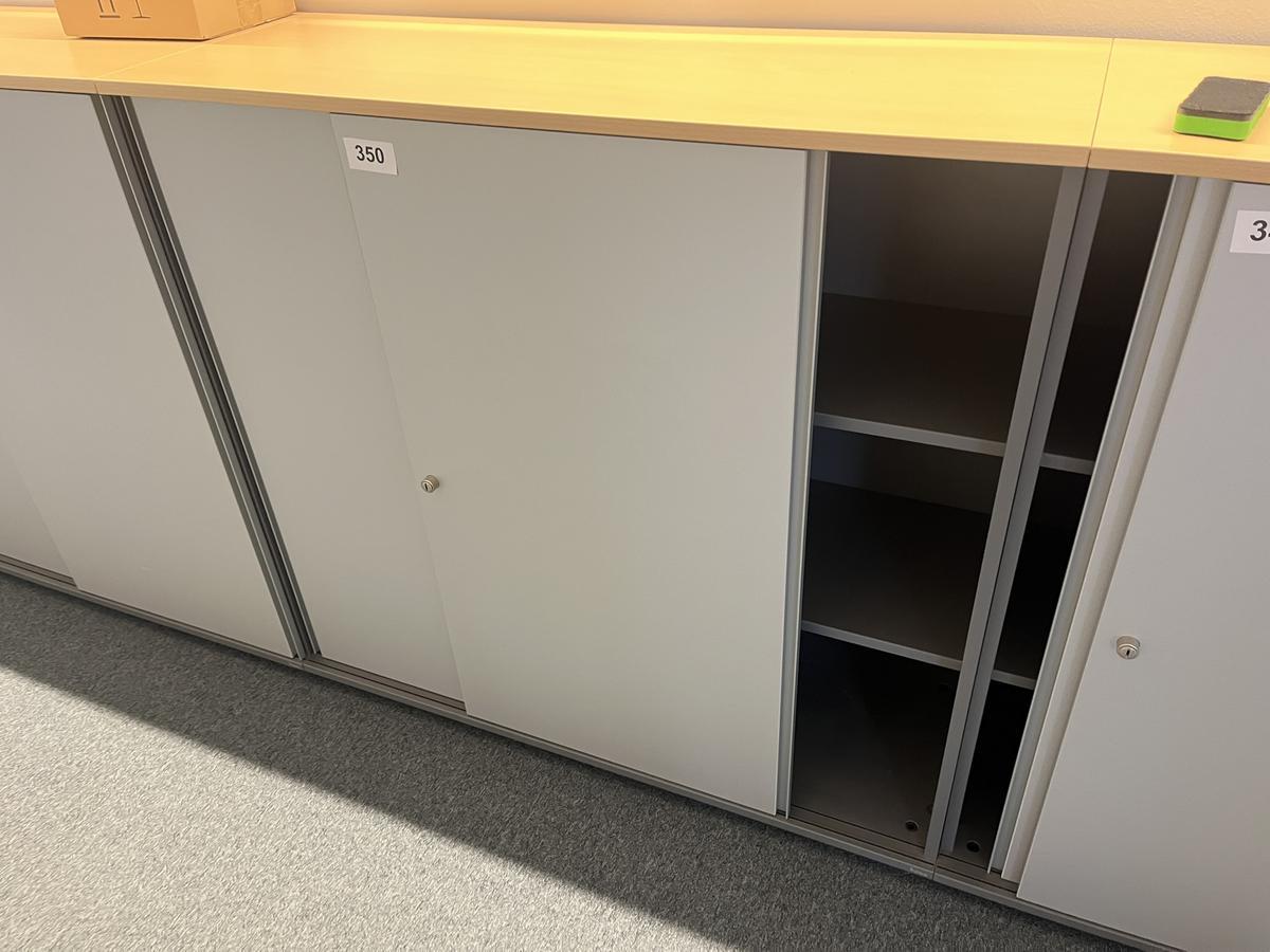 Aktenschrankmodul BENE 120x110 cm mit 3 Ordnerh&ouml;hen