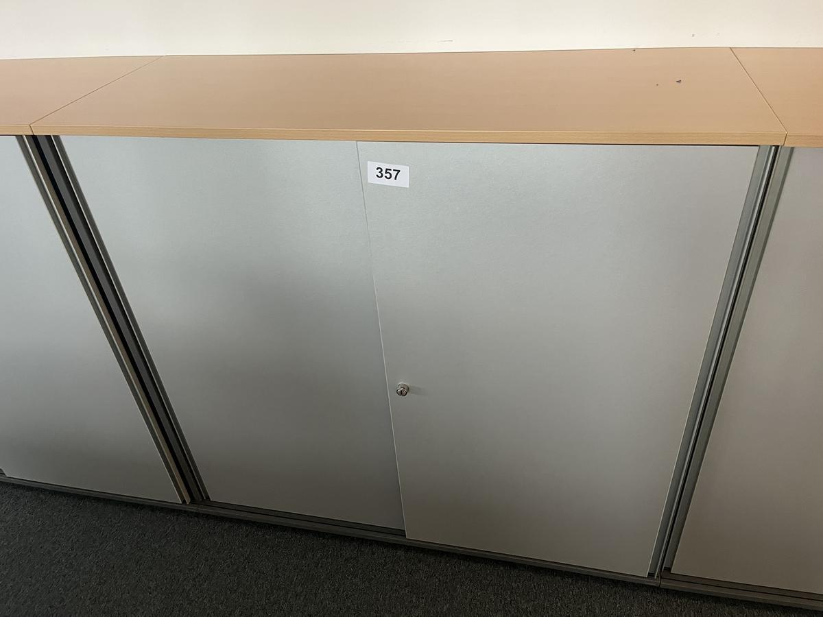 Aktenschrankmodul BENE 120x110 cm mit 3 Ordnerh&ouml;hen