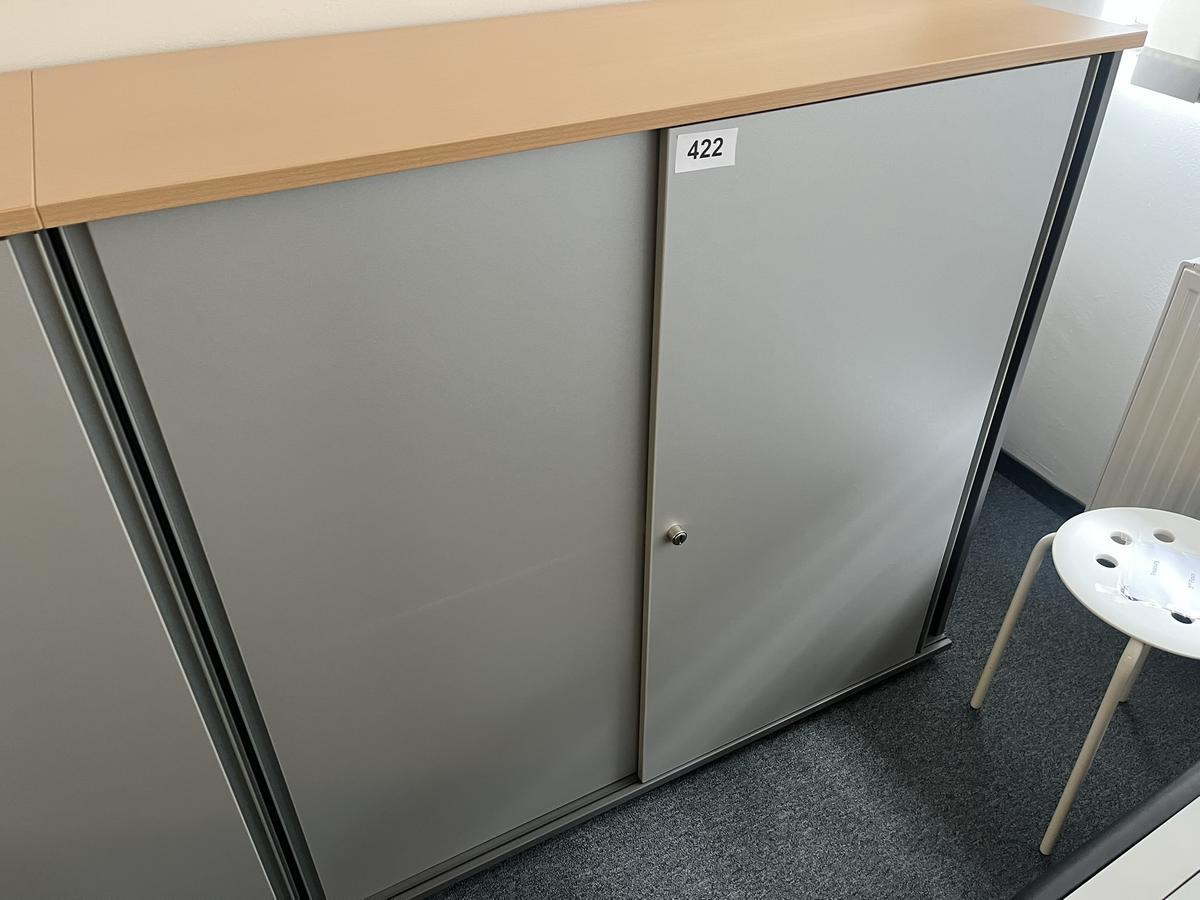 Aktenschrankmodul BENE 120x110 cm mit 3 Ordnerh&ouml;hen