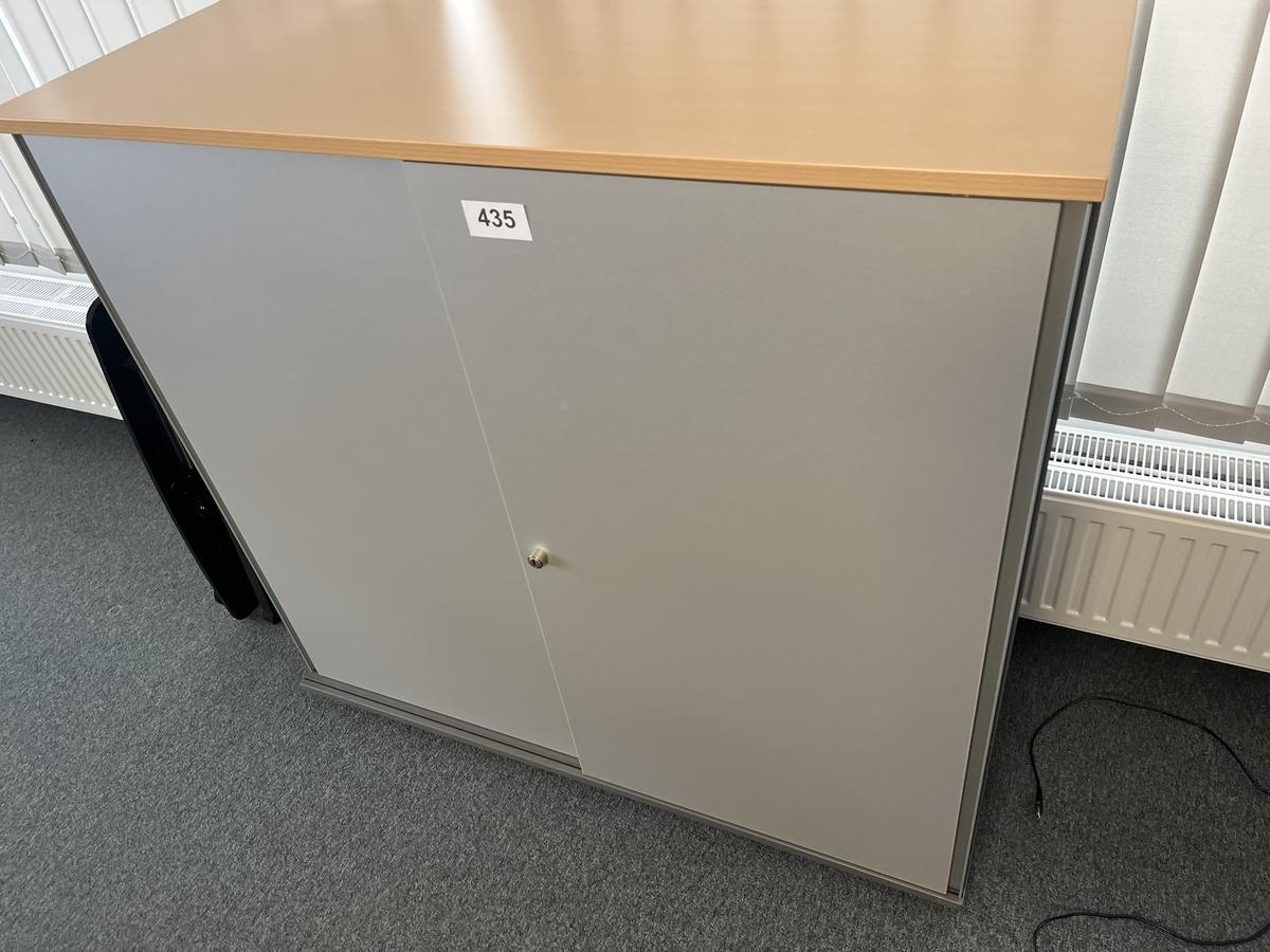 Aktenschrankmodul BENE 120x110 cm mit 3 Ordnerh&ouml;hen