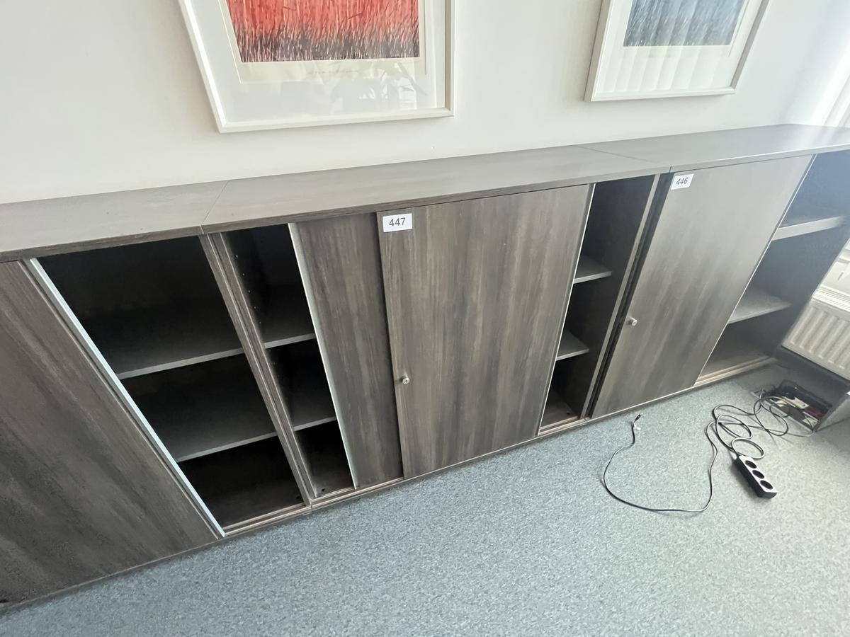 Aktenschrankmodul BENE 120x110 cm mit 3 Ordnerh&ouml;hen