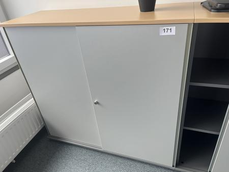 Aktenschrankmodul BENE 120x110 cm mit 3 Ordnerh�hen