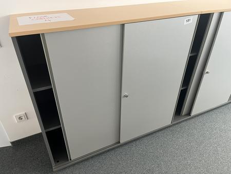 Aktenschrankmodul BENE 120x110 cm mit 3 Ordnerh�hen