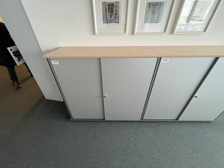 Aktenschrankmodul BENE 120x110 cm mit 3 Ordnerh�hen