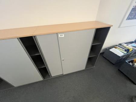 Aktenschrankmodul BENE 120x110 cm mit 3 Ordnerh�hen