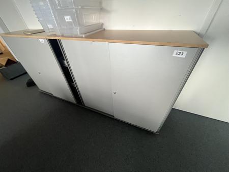 Aktenschrankmodul BENE 120x110 cm mit 3 Ordnerh�hen