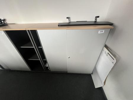 Aktenschrankmodul BENE 120x110 cm mit 3 Ordnerh�hen