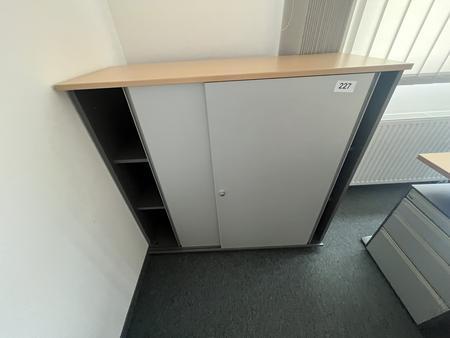 Aktenschrankmodul BENE 120x110 cm mit 3 Ordnerh�hen