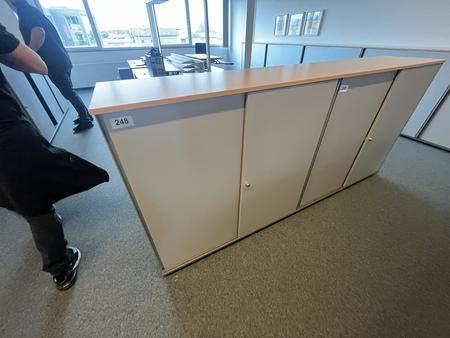 Aktenschrankmodul BENE 120x110 cm mit 3 Ordnerh�hen
