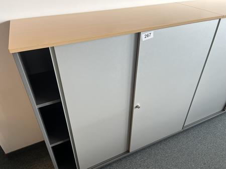 Aktenschrankmodul BENE 120x110 cm mit 3 Ordnerh�hen