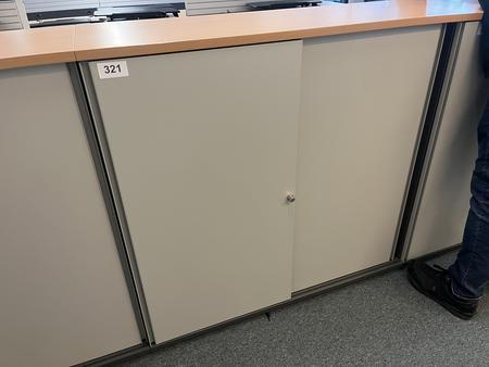 Aktenschrankmodul BENE 120x110 cm mit 3 Ordnerh�hen