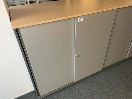 Aktenschrankmodul BENE 120x110 cm mit 3 Ordnerh�hen