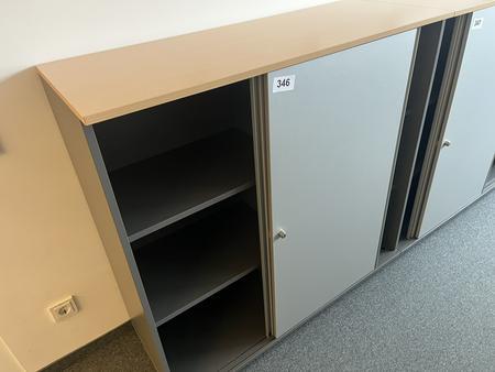 Aktenschrankmodul BENE 120x110 cm mit 3 Ordnerh�hen