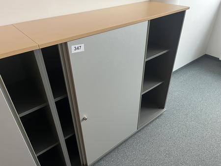 Aktenschrankmodul BENE 120x110 cm mit 3 Ordnerh�hen
