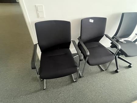 2 St�ck Besucherst�hle Wilkhahn