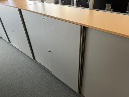 Aktenschrankmodul BENE 120x110 cm mit 3 Ordnerh�hen