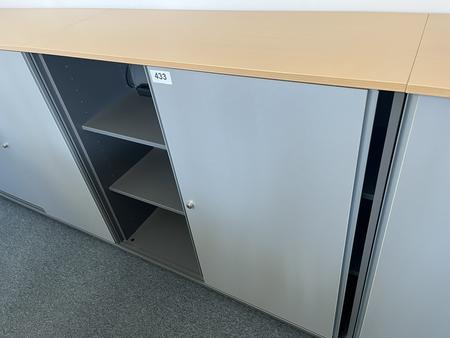 Aktenschrankmodul BENE 120x110 cm mit 3 Ordnerh�hen