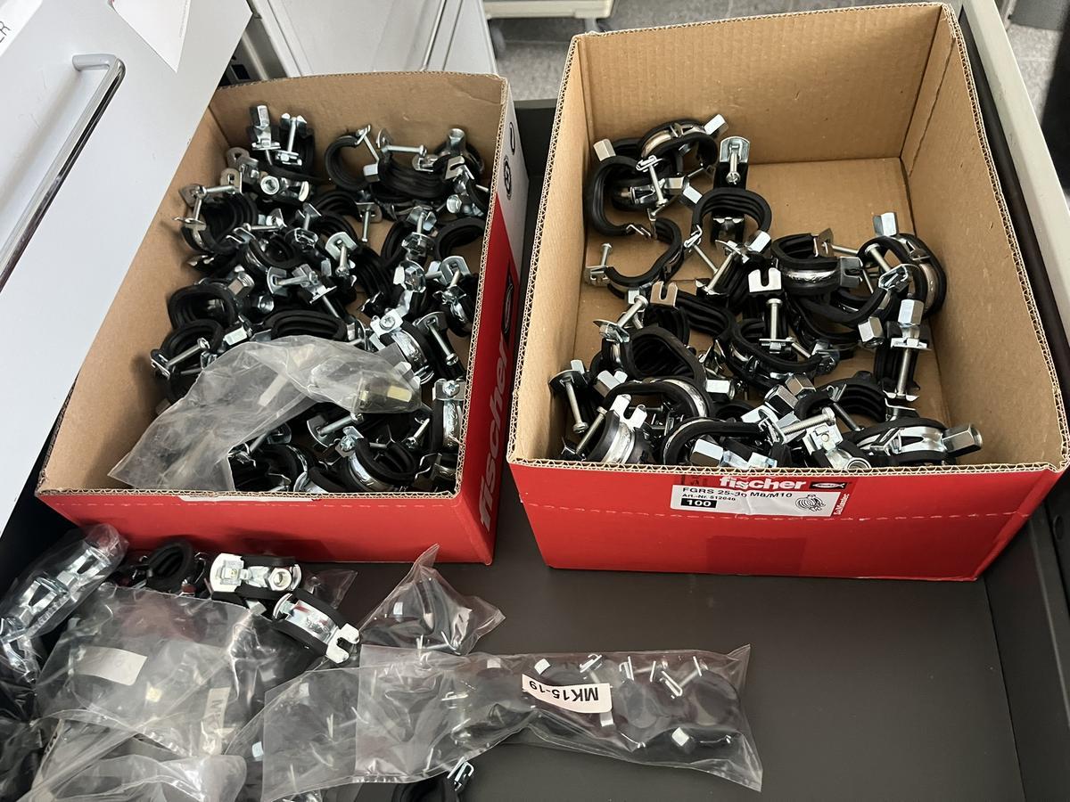 Fischer FGRS Montageschellen 25-30 mm und 20-24 mm