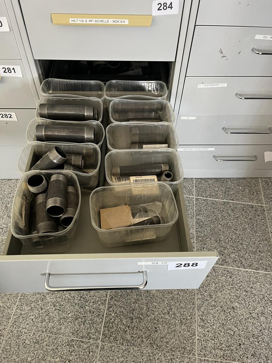 Stahl-Rohrnippel Halbzoll bis 5/4 Zoll