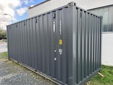 ENNS: 20 Fu� ISO See- und Lagercontainer, RAL7016 Anthrazitgrau