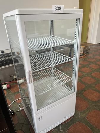 Mehlspeisvitrine 43 x 39 x 95 cm, verglast Mehlspeisvitrine 43 x 39 x 95 cm, verglast