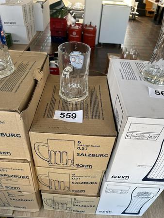 ca. 18 Stk. Salzburg-Glas 0,3 ca. 18 Stk. Salzburg-Glas 0,3