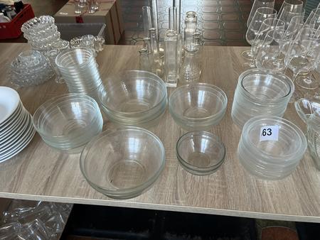 Großposten Glasschüsseln Großposten Glasschüsseln