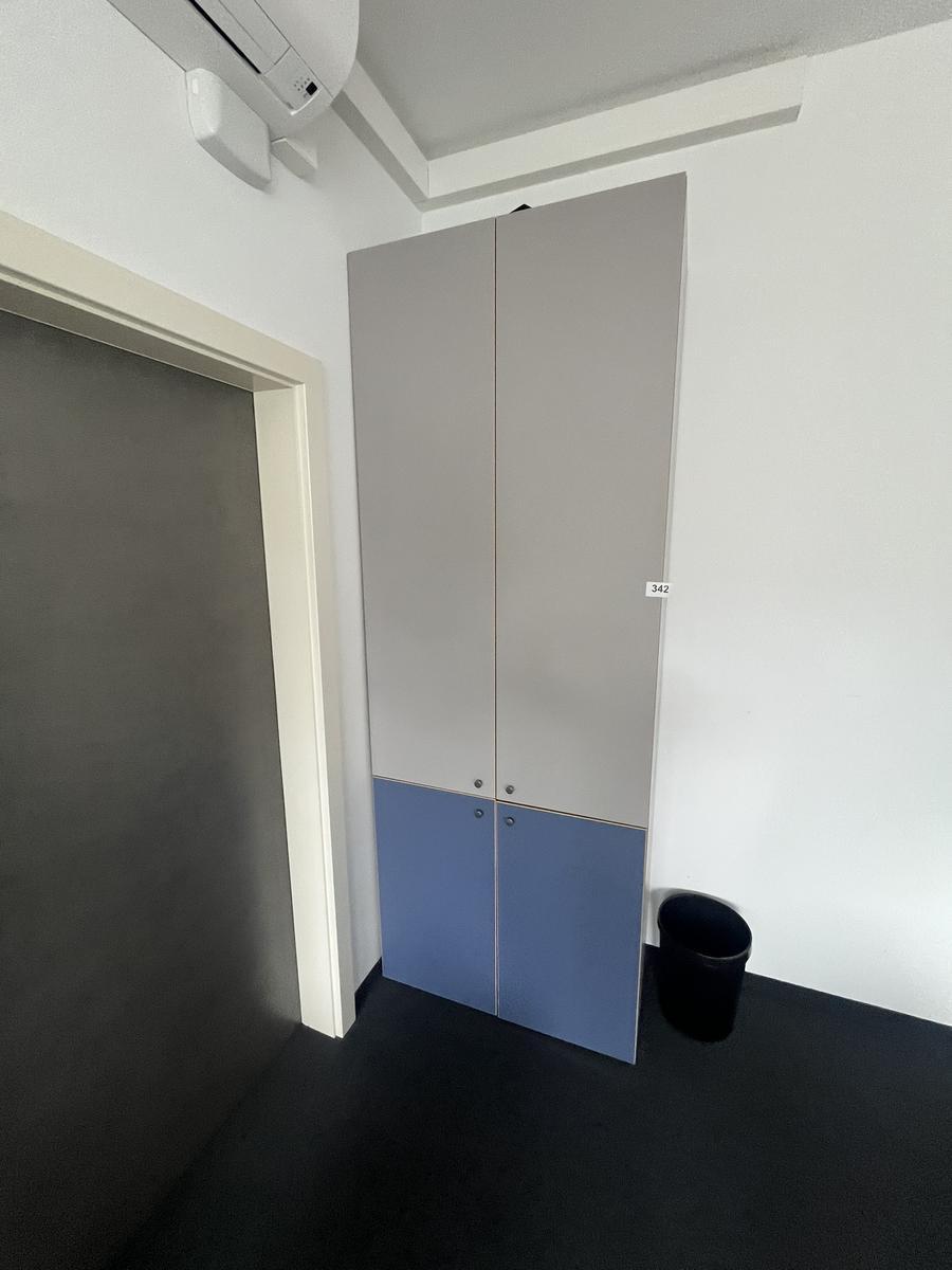 2teiliges Aktenschrankmodul 240 x 90 cm (80/160 cm)