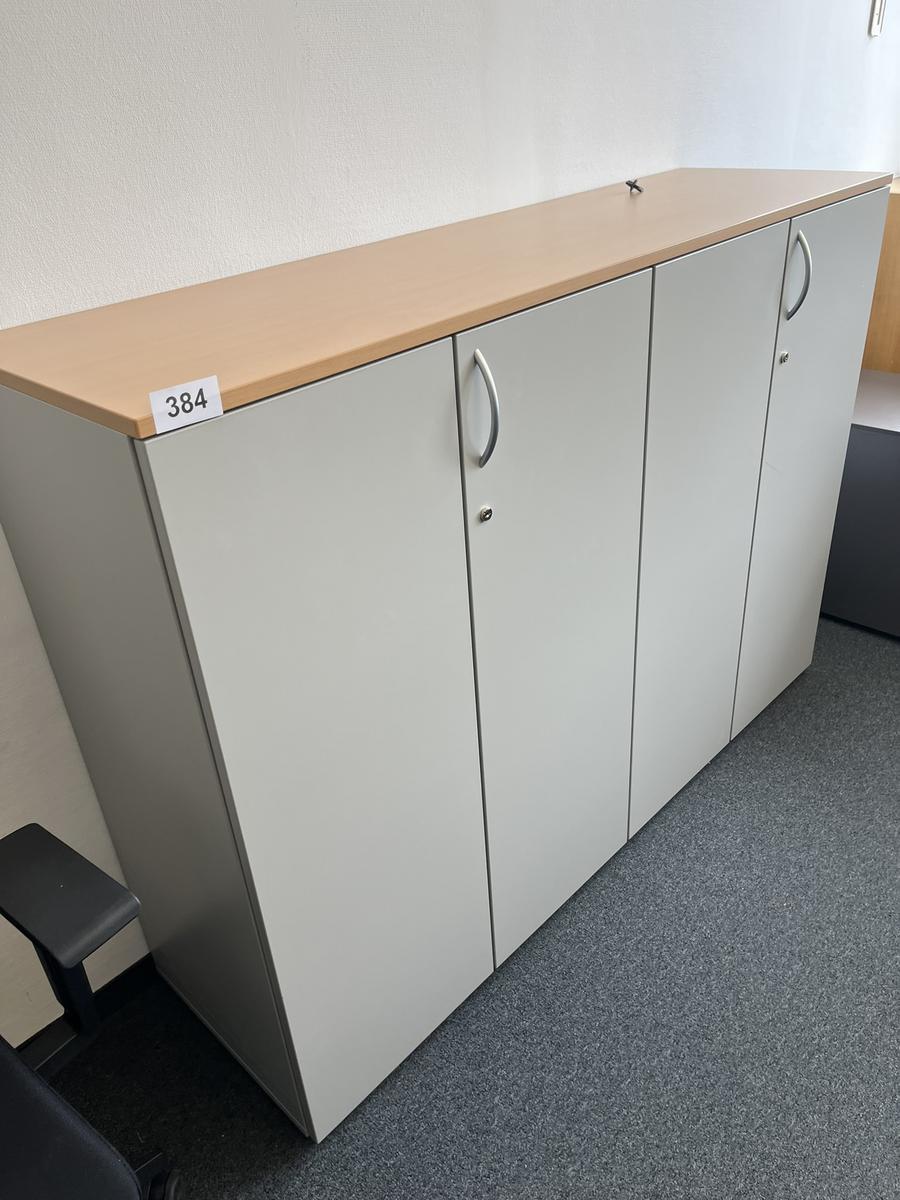 HALI Aktenschrank ca. 160 x 110 cm, Buche/Silber, 4fl&uuml;gelig?d=2026-05-28 19:33:11