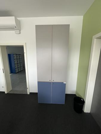 2teiliges Aktenschrankmodul 240 x 90 cm (80/160 cm)